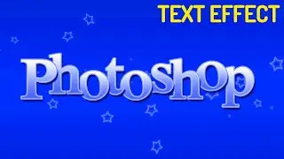How to Create Gradient Photoshop Text Effect in Photoshop CS6, CS5