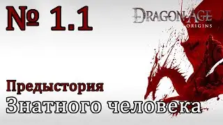 Dragon Age: Origins [Предыстория знатного человека]