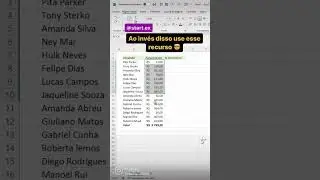 Faça isso no seu Excel 🔥 #dicadeexcel #excel #exceltutorial #microsoft #exceltips  #tutorial