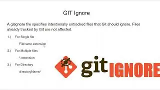How to use gitignore file | Ignoring files in git | .gitignore | Learning git | Testing Gyan