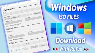 Windows 10 Download | Windows 11 Download | Windows 8.1 Download | Windows Download With Rufus 2024