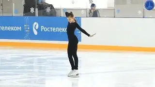 Анастасия Голубева - Первенство России 2018. Дорожка Шагов