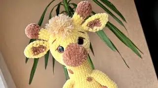Giraffe crochet Video tutorial / Part 4 / Giraffe crochet pattern ETSY