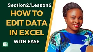 👉HOW TO EDIT DATA EASILY