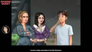 Summertime Saga Katya, Svetlana & Khadne Quest Full Walkthrough