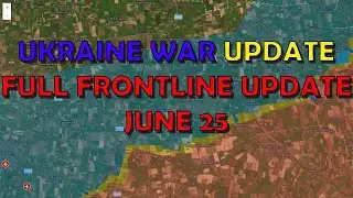 Ukraine War Update (20230625): Full Frontline Update