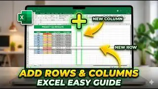 How to Easily Insert Rows and Columns in Microsoft Excel | Step-by-Step Guide