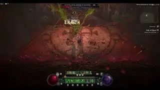 Diablo 4 -  Uber Lilith Kill -  Rogue Lucky Hit build