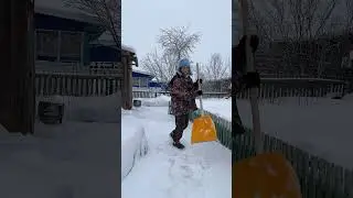Много снега ❄️