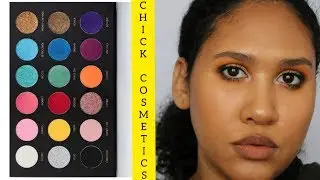 BOLD EYESHADOW LOOK + NO LASHES | Chick Cosmetics