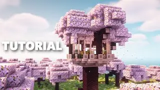 Cómo Hacer una Casa del Árbol de Cerezo - TUTORIAL
