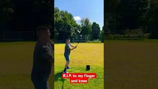 Bloopers— I’m so clumsy with this bat 🤣🤣 💀  #recovery