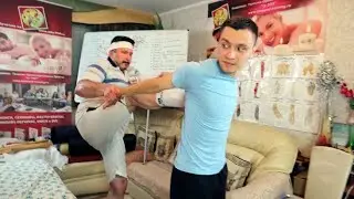 The Kung Fu Chiropractor is back | ASMR full body chiropractic adjustments by Oleg Goodwin