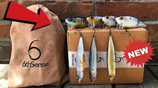 Unboxing NEW MUST-HAVE 6th Sense Fishing Lures!!!!