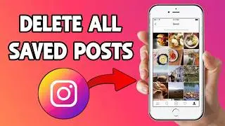 How to delete all instagram saved posts at once