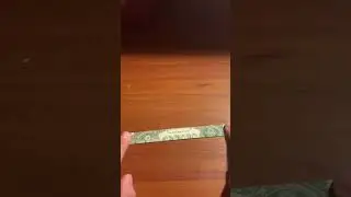 How To Fold Dollar Into A Gun #shorts #origami