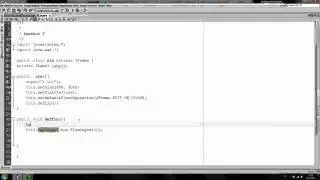 Tutorial java ita lezione 24 - Gui