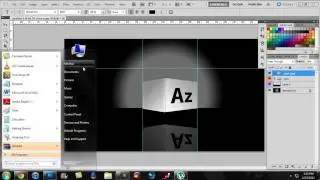 Making a cool box style logo in Photoshop
