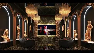 商务KTV VIP房间 3DsMax效果图制作过程Part-1