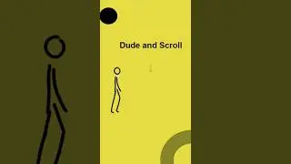 Onscroll Walking Dude #coding #webdesign #webdevelopment #javascript #html5 #frontend #css3 #html