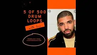 Download  500 free drum loops | Link in description box !