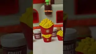 Hamburger truck play kitchen toys🍔🍟#toys #toystory #fyp #newtoys #gift