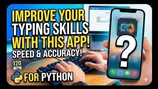 Improve your typing with this app||improve typing in Python....