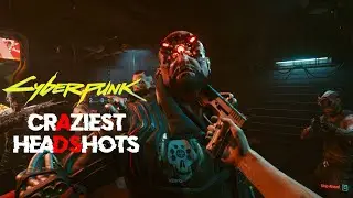 Cyberpunk 2077 Craziest Headshots RTX on (PC)