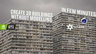 Cinema 4D | Octane Render | Create Realistic Buildings in Minutes