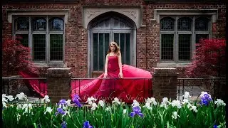 Lacey's epic #photoshoot at the Hermitage Museum and Gardens #behindthescenes #bts #photography