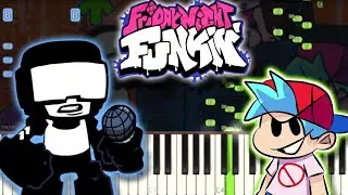 Friday Night Funkin' - Ugh - Piano tutorial