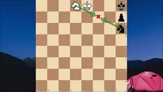 Wild boar strike, white starts and checkmates in 2 moves