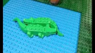 Lego crocodile love
