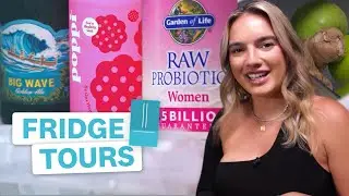 Natalie Noel Shares Her Fridge Must-Haves For Gut Health | Fridge Tours | Women's Health
