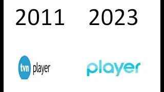 Ewolucja loga Player 2011-2023
