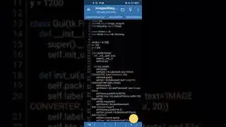 Python Tkinter || Demo Image Converter di Pydroid3