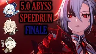 THE ABSOLUTE LIMIT?! C2 Arlecchino Top Half 35s Continuous Speedrun | 5.0