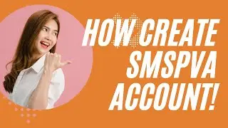 How to Create SMSPVA account with Gmail acount.