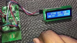 STM8S ADC Interrupt Example