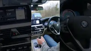 Sport Mode in BMW 520 #bmw #driving #automobile