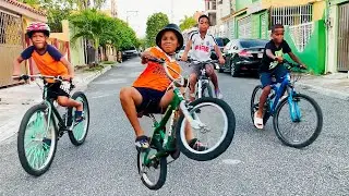 CARRERAS CLANDESTINAS DE BICICLETAS 😱😱 Amarillo HD