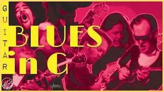 Blues Backing Track in G