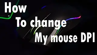 How change any mouse DPI for games !