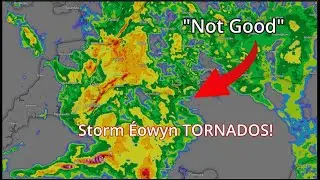 Tornados possible ahead of historic Storm Éowyn