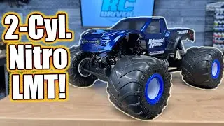 NITRO Losi LMT! 2-Cylinder 4-stroke Engine POWER!
