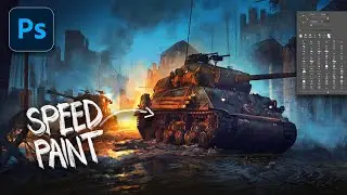 FURY - Photoshop Speedpaint Tutorial Timelapse