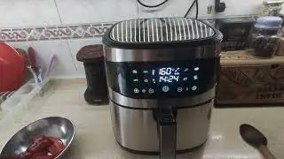 ONVO air fryer 8LT ilk denemem. #onvo #airfryer #cooking @onvo