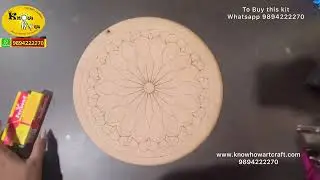 Artificial Rangoli DIY KIT FULL TUTORIAL