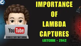 What is Lambda Capture | C++ | Java | Leetcode 2942 | codestorywithMIK