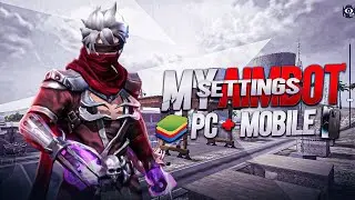 PC+MOBILE GAMEPLAY🥶 || PC+MOBILE SETTINGS REVEAL😱 || BEST MOBILE SENSITIVITY 🌎🗿